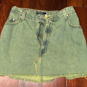 Nasty Gal / Levis Olive Green skirt
